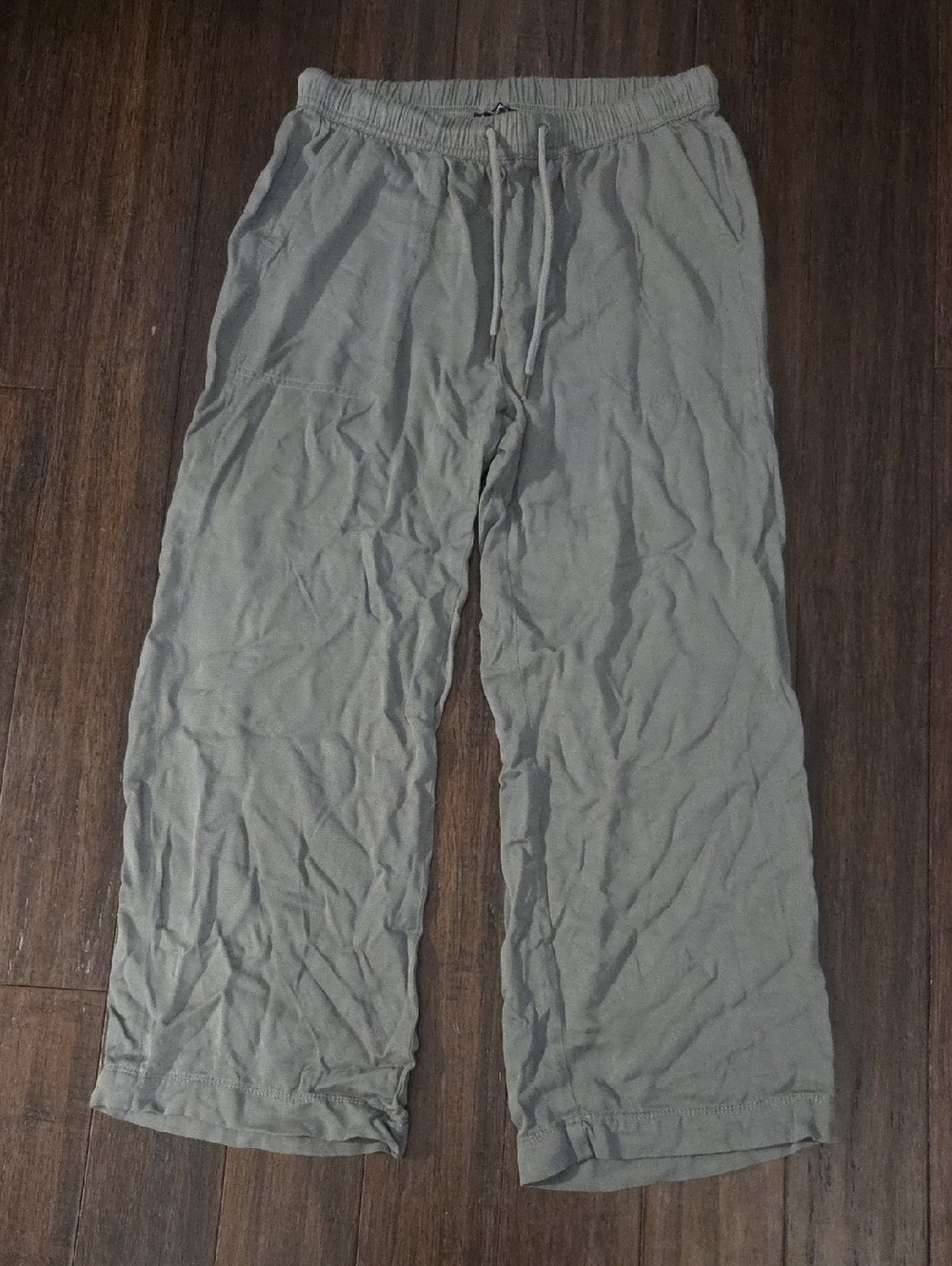Splendid Drawstring Lounge Pants - Olive Green